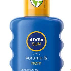 Nivea Sun SPF 50+ Protection & Moisture Spray Solaire Hydratant 200 ml Très Haute Protection
