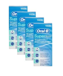 Oral-B Super Floss Dental Floss 50 Pieces X 4 Packs superfloss-4