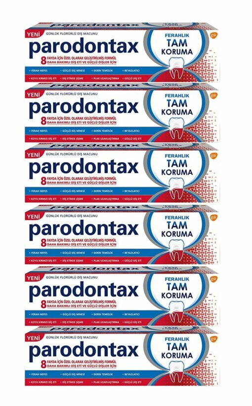 Parodontax Full Protection Refreshment Toothpaste 6x50ml