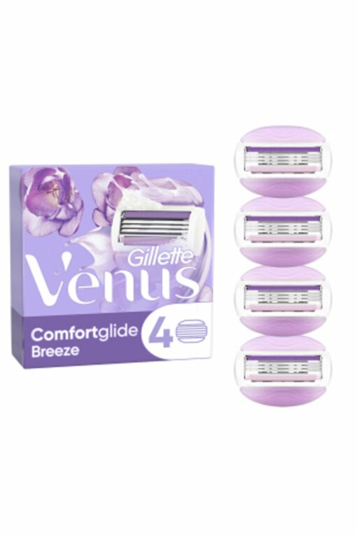 Venus Comfortglide Breeze Replacement Women's Razor Set of 4
