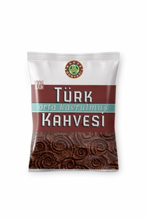 Medium Roasted Turkish Coffee, 100 g x 12 pieces