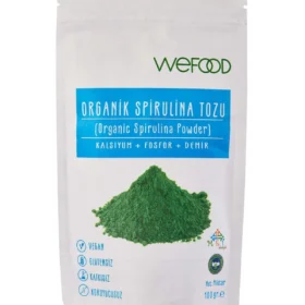 Økologisk Spirulina-pulver, 3.53 oz - 100 g